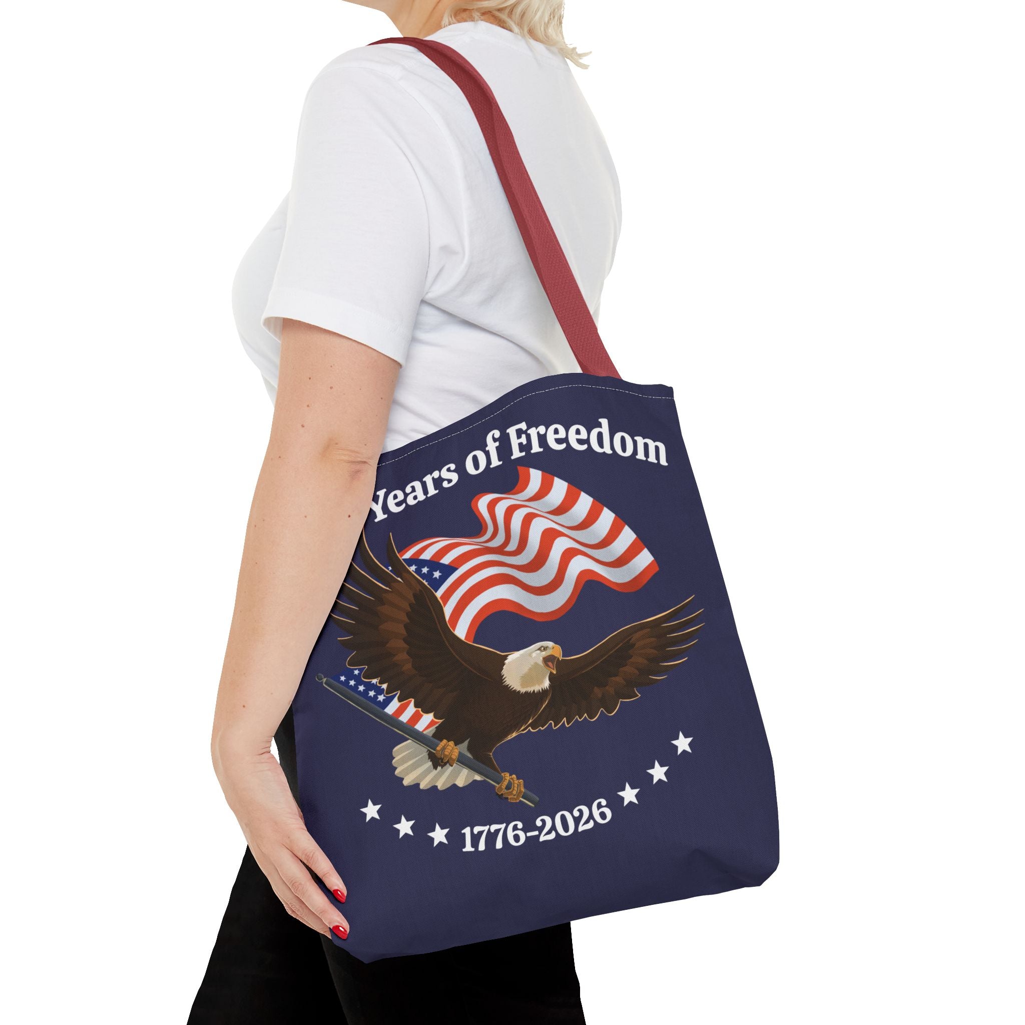 America 250th Anniversary Eagle | Blue Tote Bag