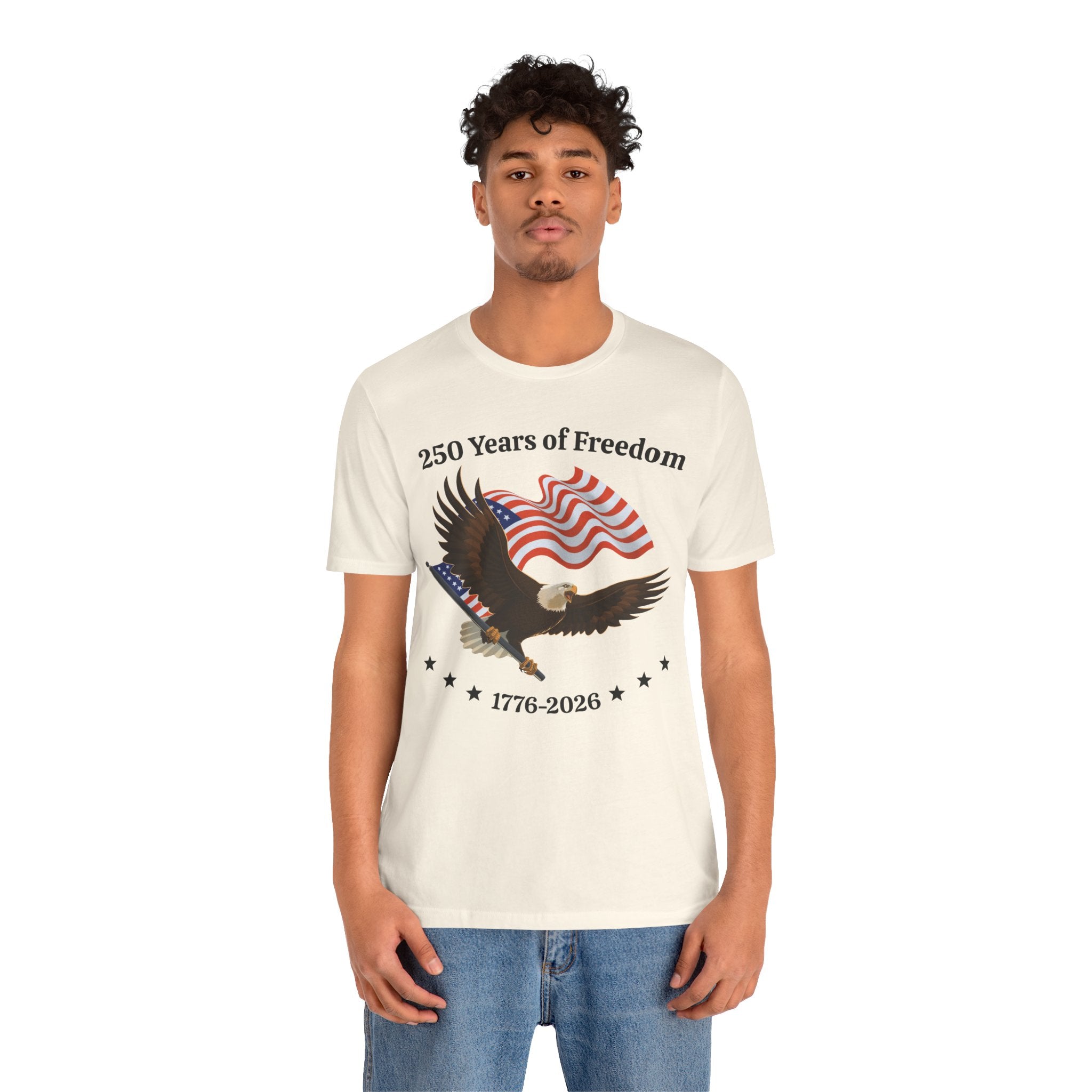 America 250th Anniversary Eagle | White Unisex T-Shirt