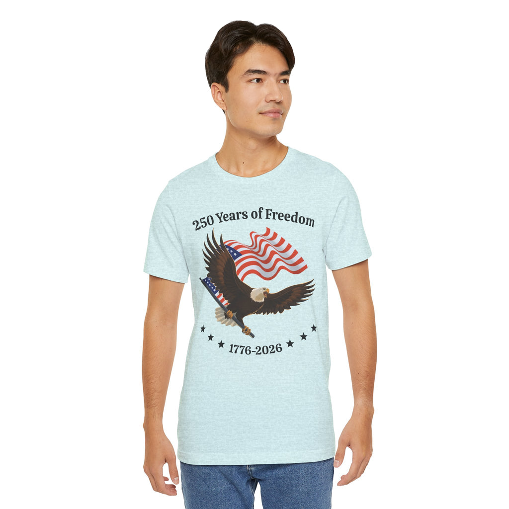 America 250th Anniversary Eagle | White Unisex T-Shirt