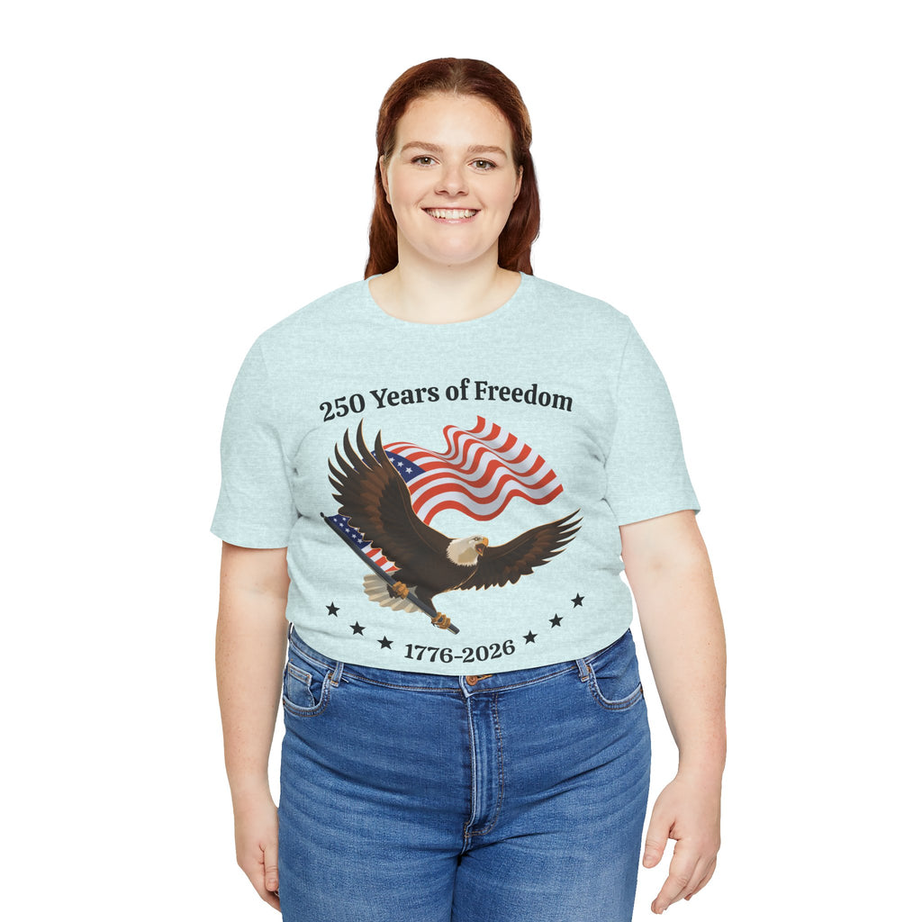 America 250th Anniversary Eagle | White Unisex T-Shirt