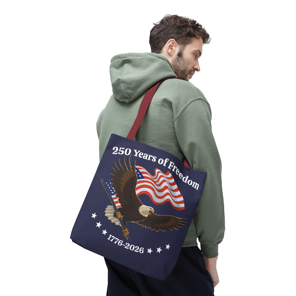 America 250th Anniversary Eagle | Blue Tote Bag