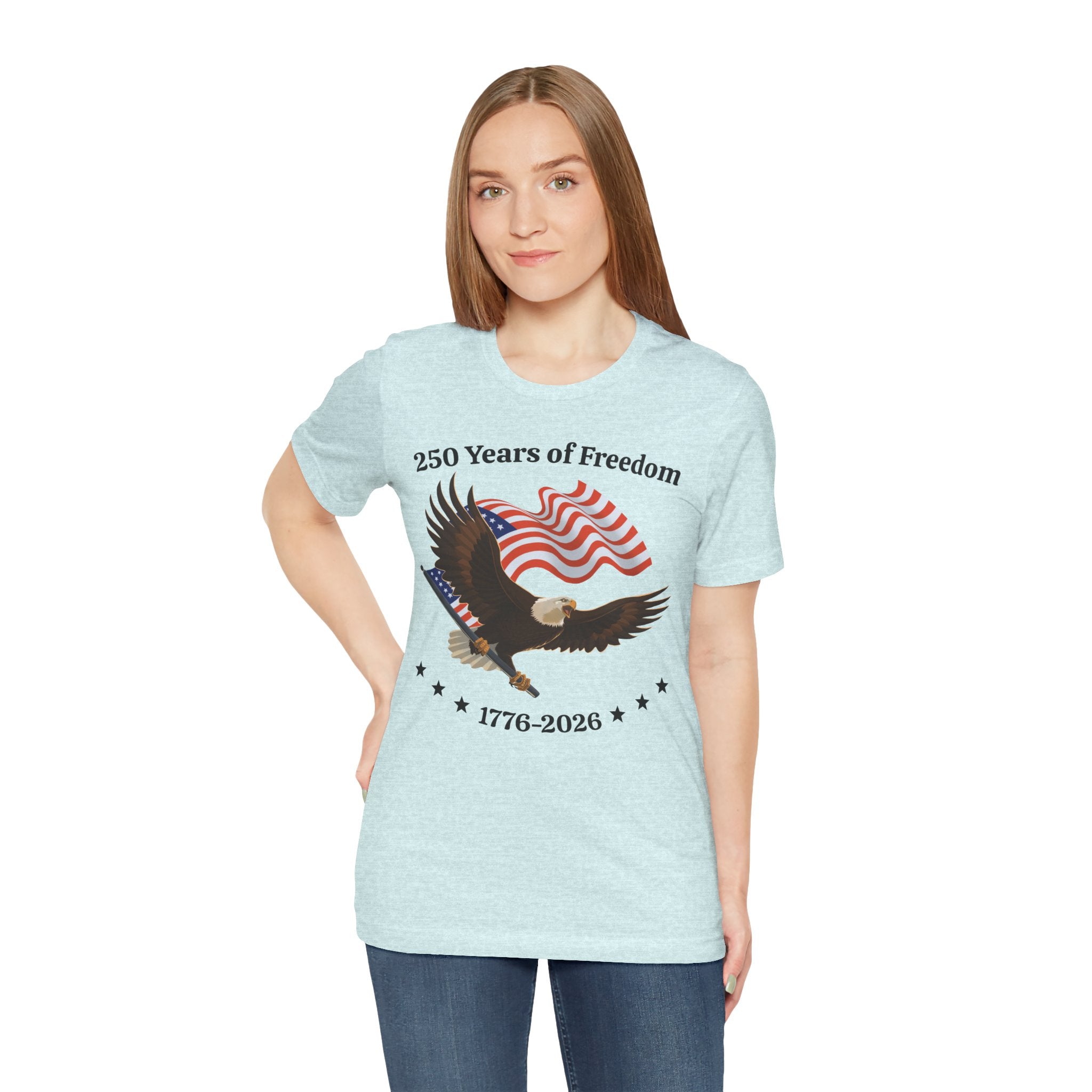 America 250th Anniversary Eagle | White Unisex T-Shirt