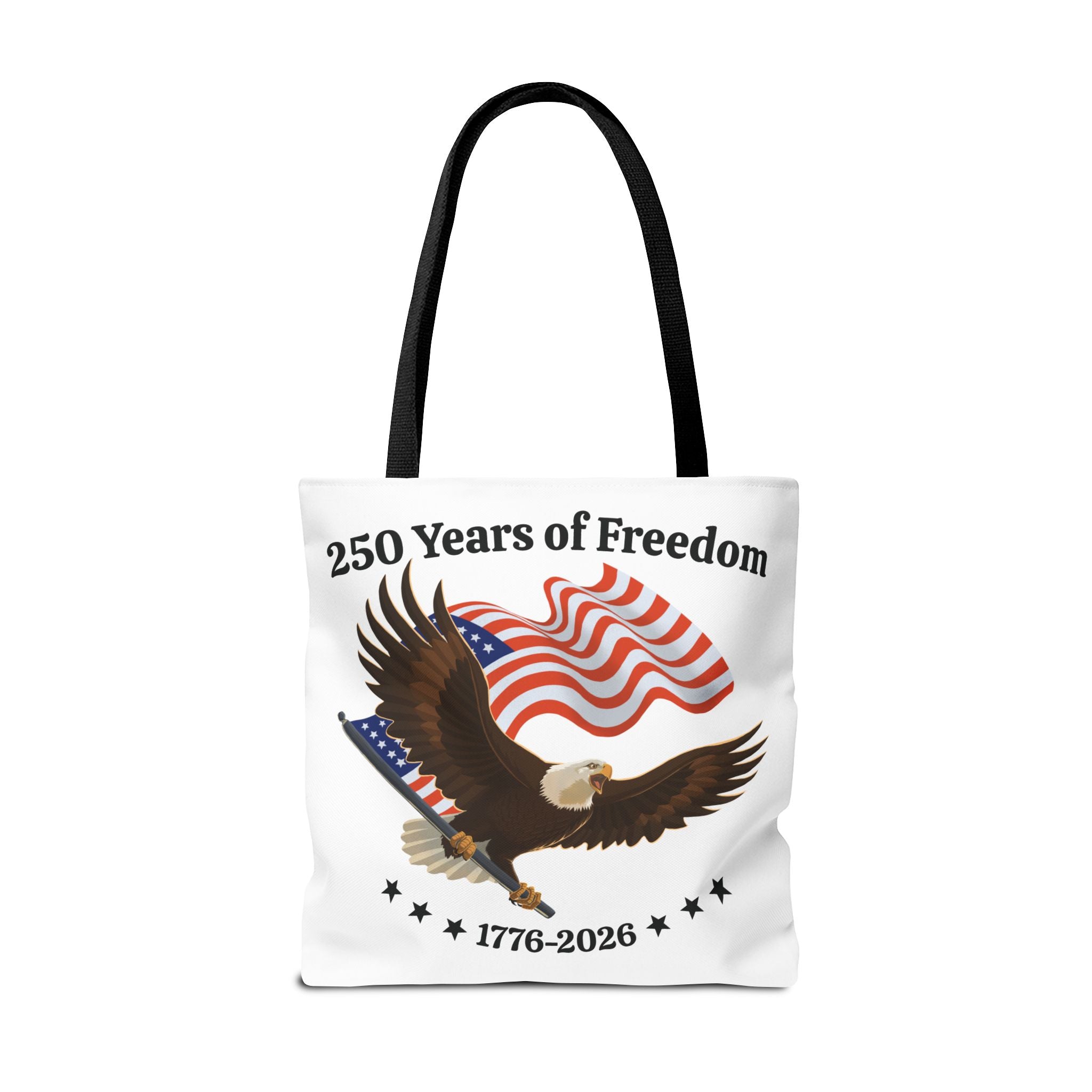 America 250th Anniversary Eagle | White Tote Bag