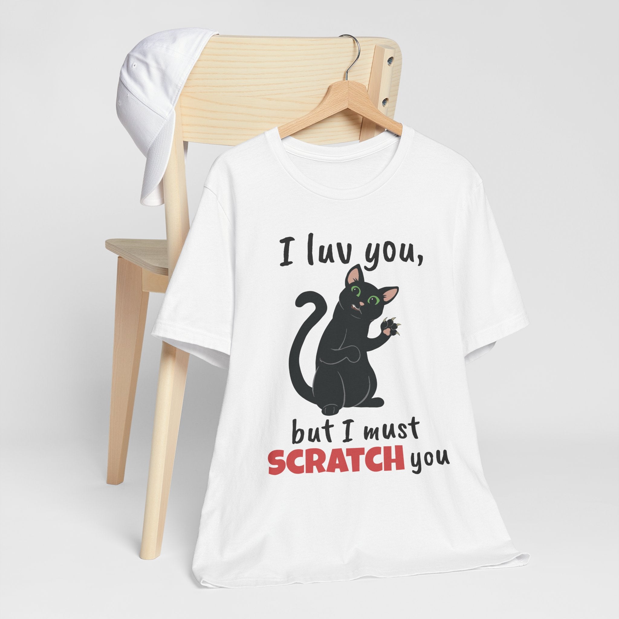 Cats Scratch | Funny Cat Graphic Tee | Unisex