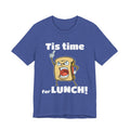Cartoon Sandwich Declares Lunch Time | Dark Colors Unisex Tee