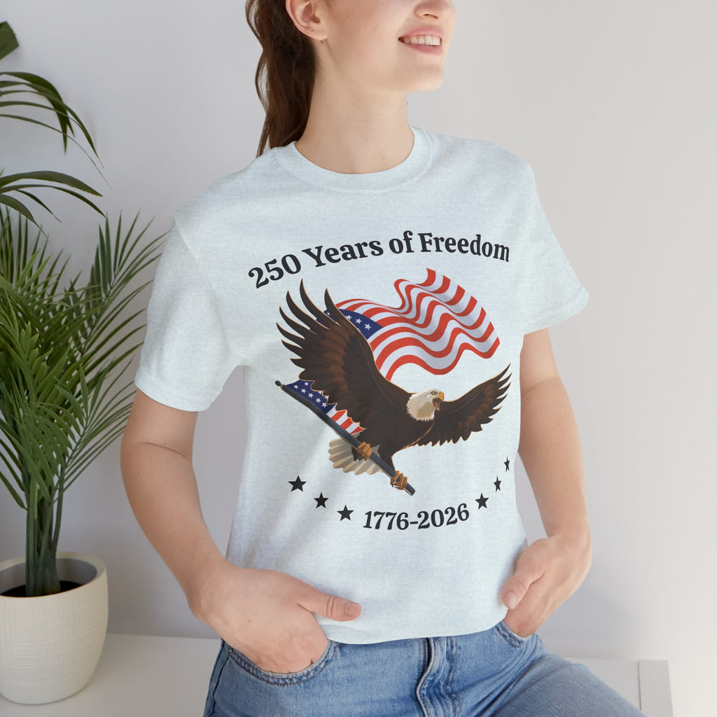 America 250th Anniversary Eagle | White Unisex T-Shirt