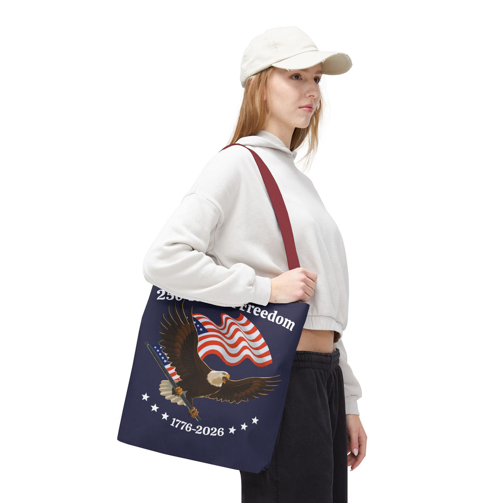 America 250th Anniversary Eagle | Blue Tote Bag