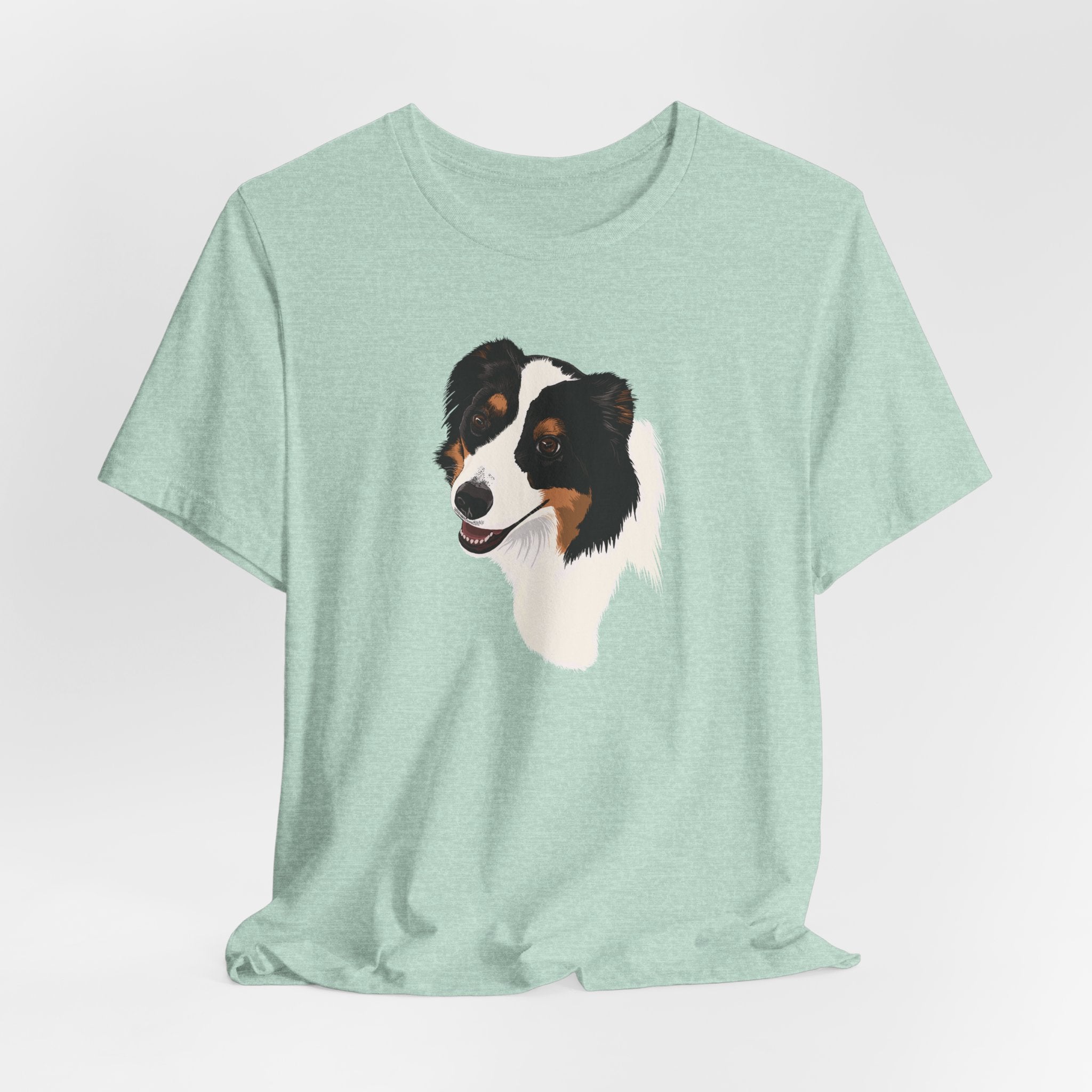 Loyal Sheepdog Portrait | Unisex T-Shirt