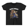 Funny Bath Time Cat & Dogs Cartoon | Kids Jersey Tee