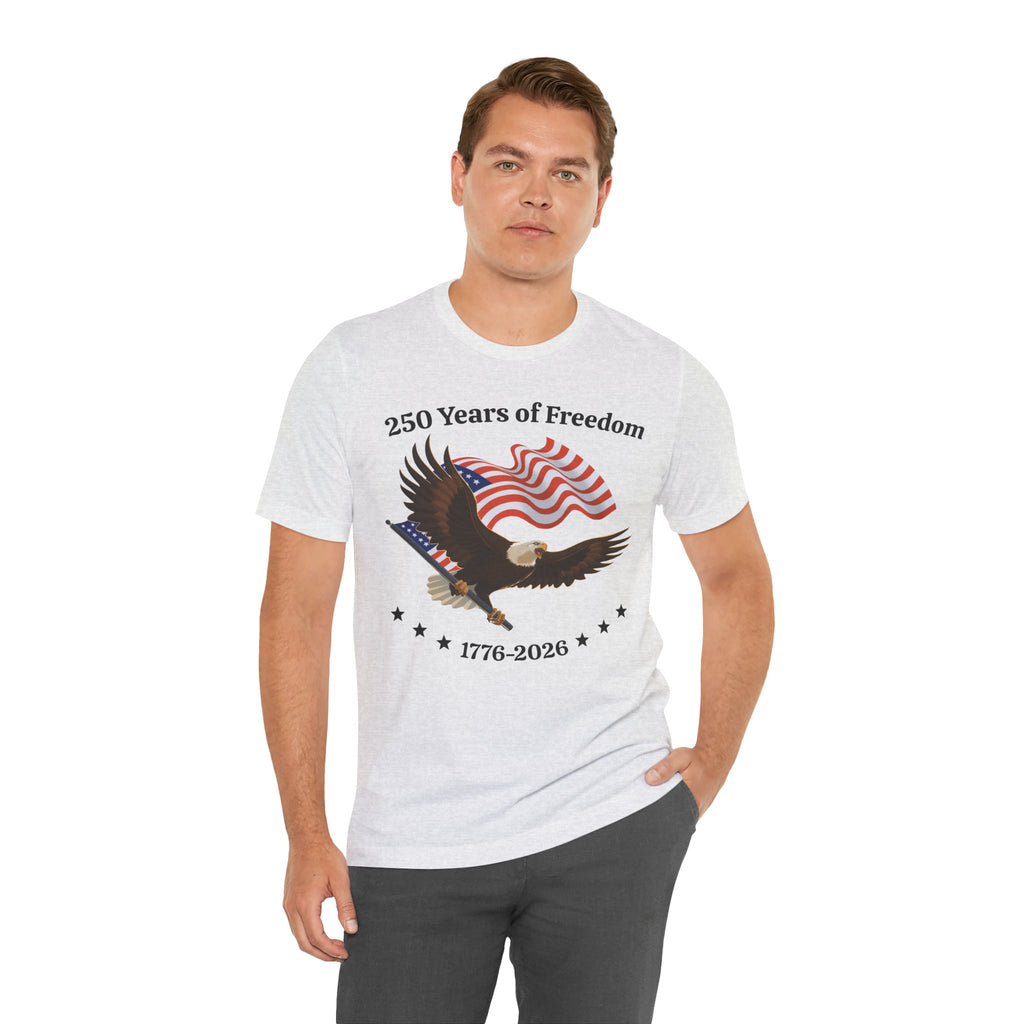 America 250th Anniversary Eagle | White Unisex T-Shirt