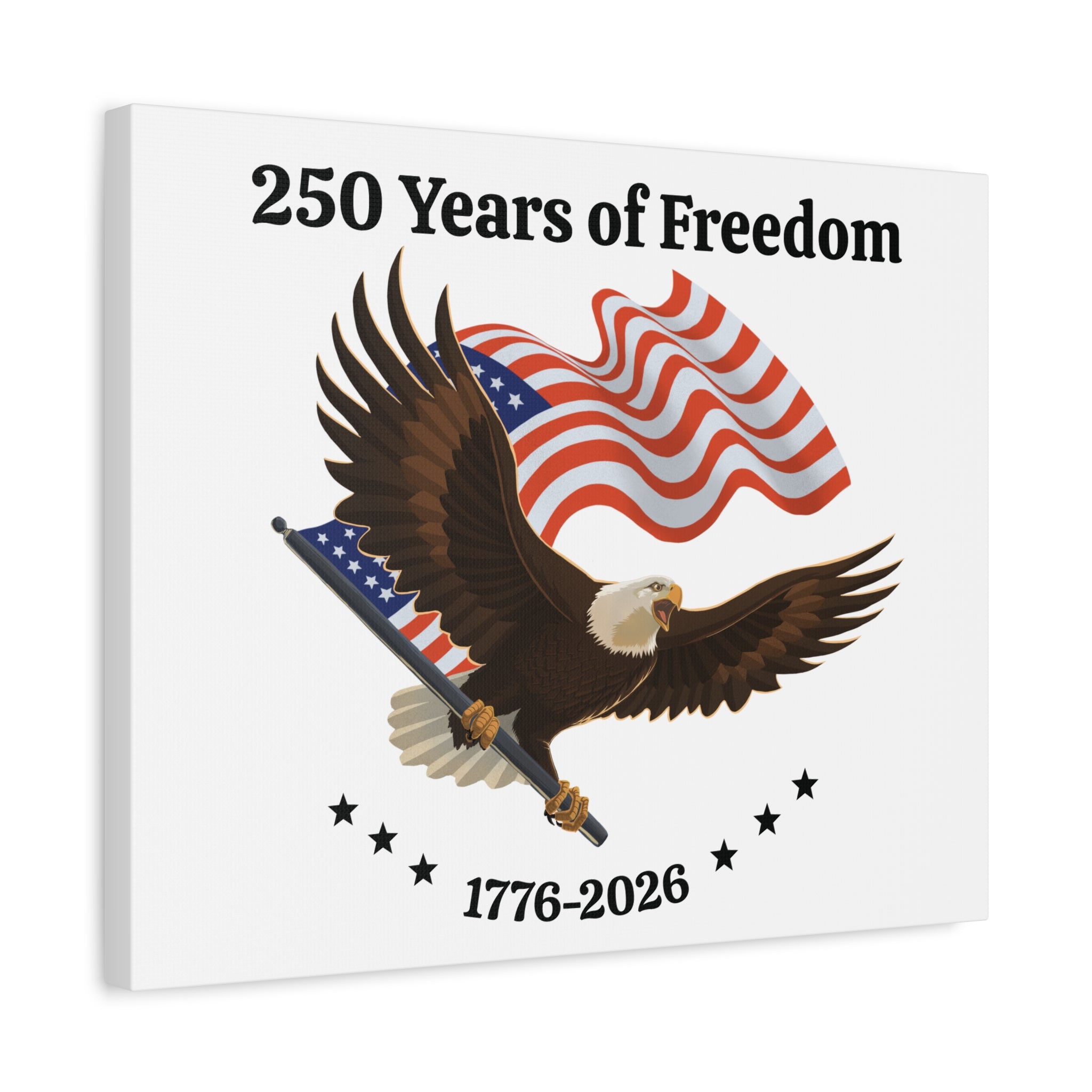 America 250th Anniversary Eagle | Canvas Print