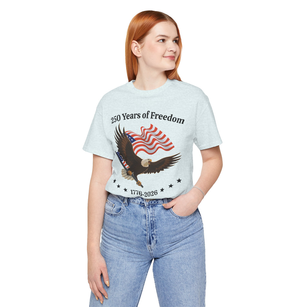 America 250th Anniversary Eagle | White Unisex T-Shirt