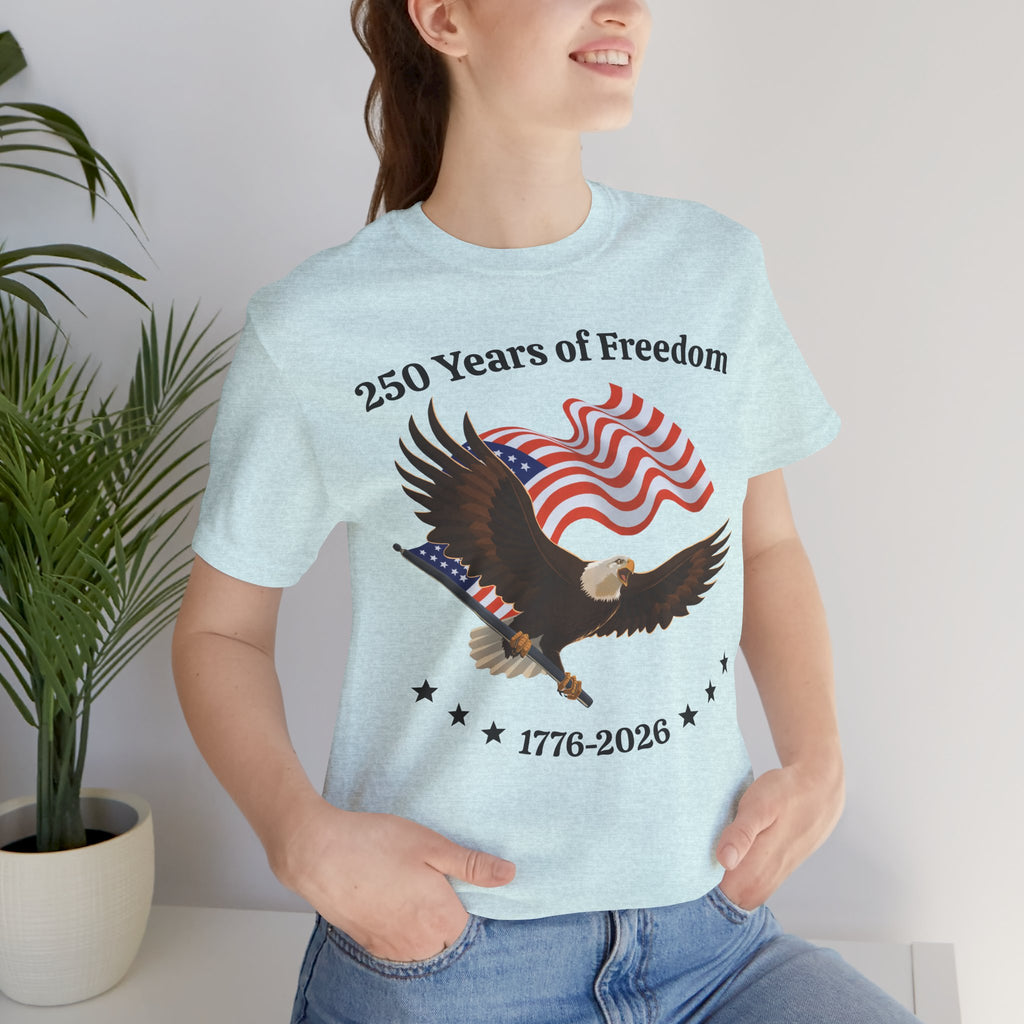 America 250th Anniversary Eagle | White Unisex T-Shirt