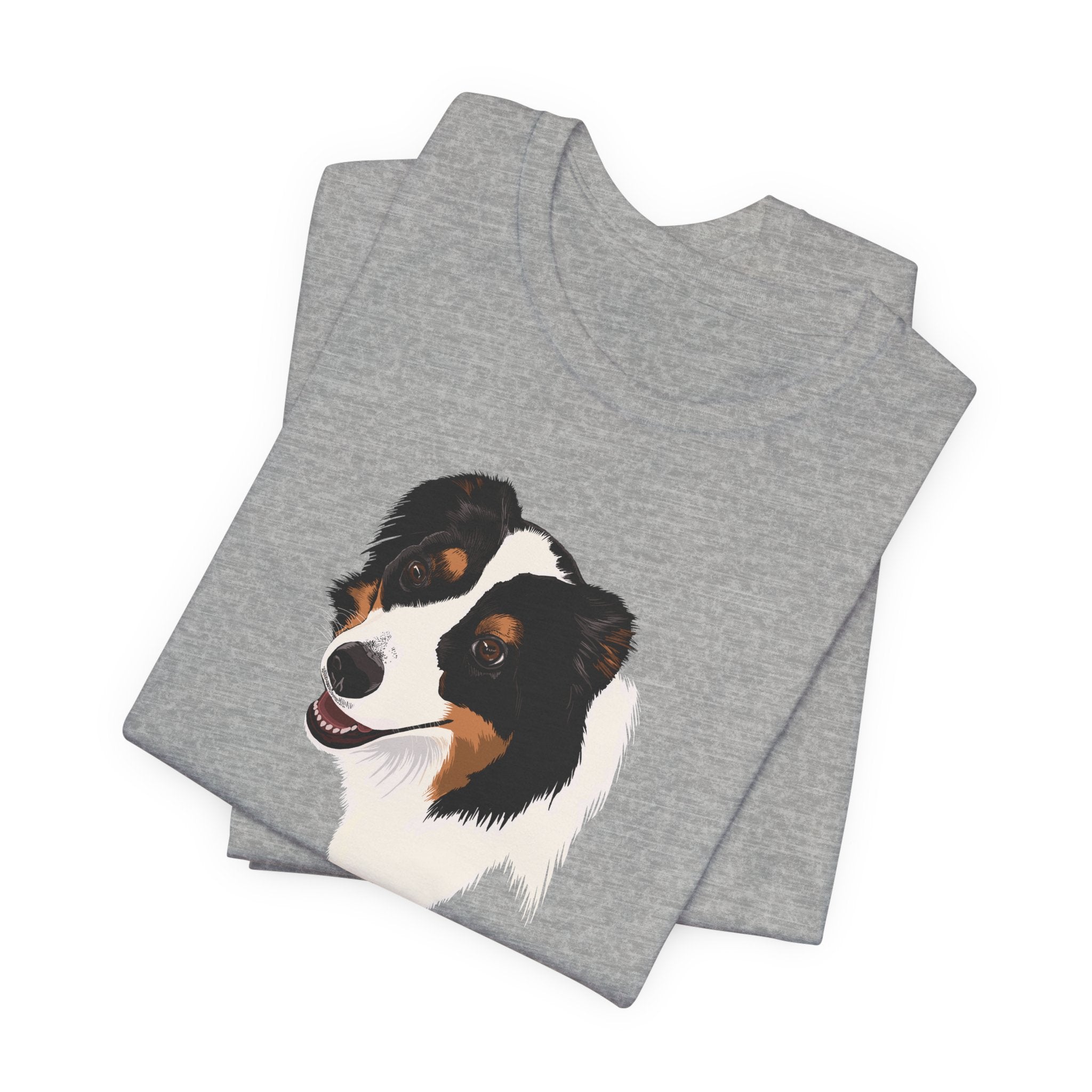 Loyal Sheepdog Portrait | Unisex T-Shirt
