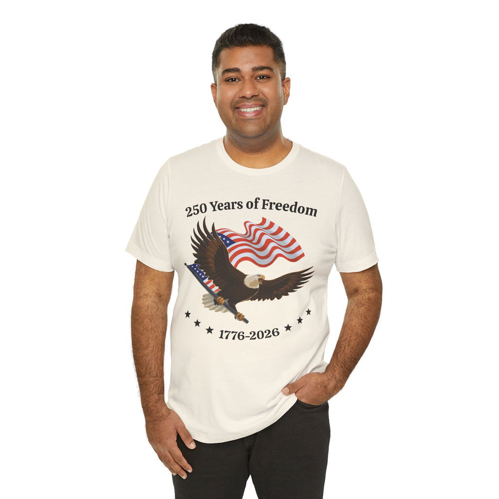 America 250th Anniversary Eagle | White Unisex T-Shirt