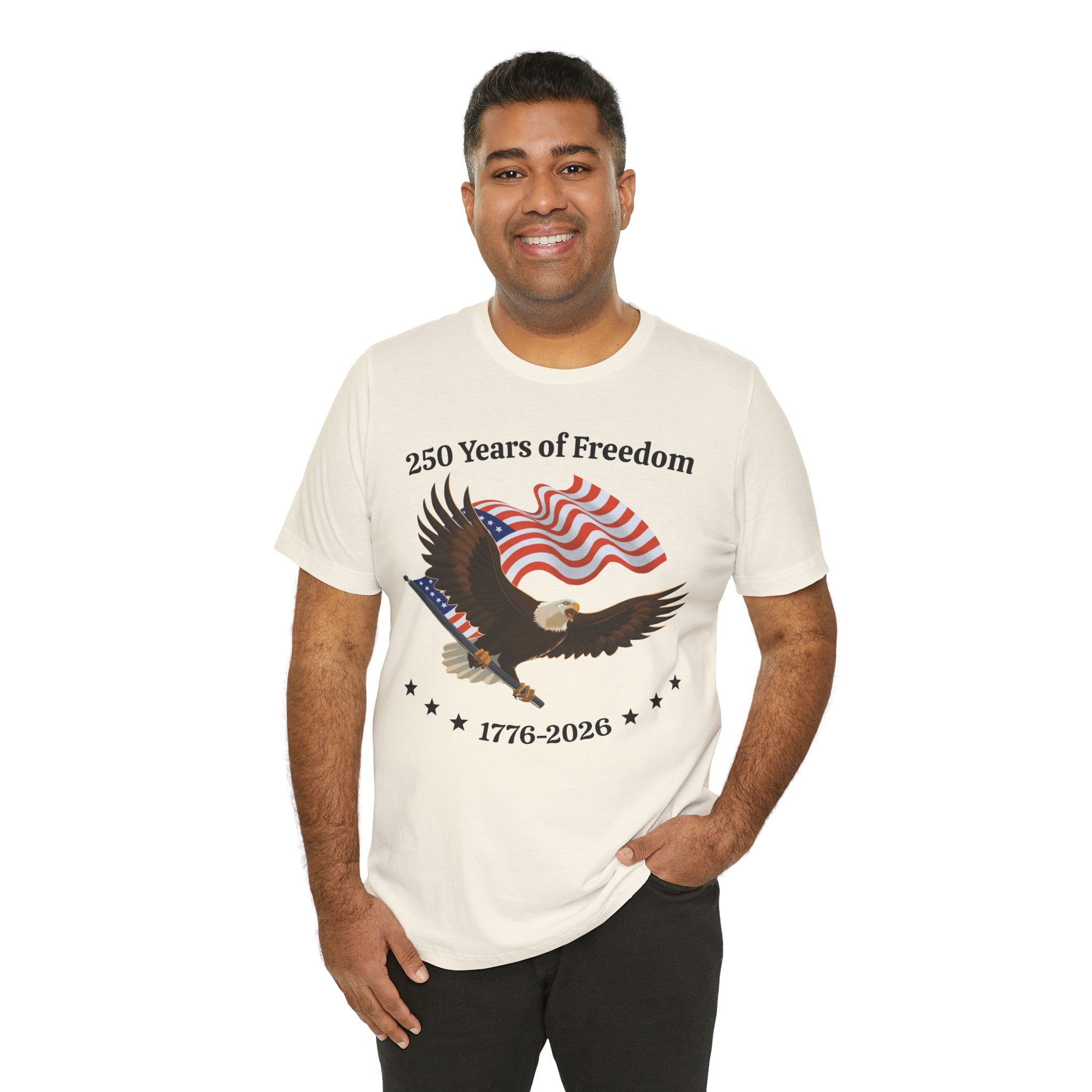 America 250th Anniversary Eagle | White Unisex T-Shirt