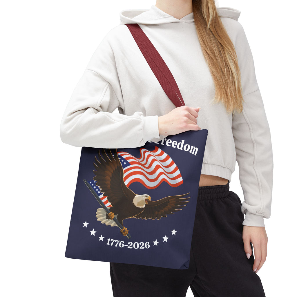 America 250th Anniversary Eagle | Blue Tote Bag