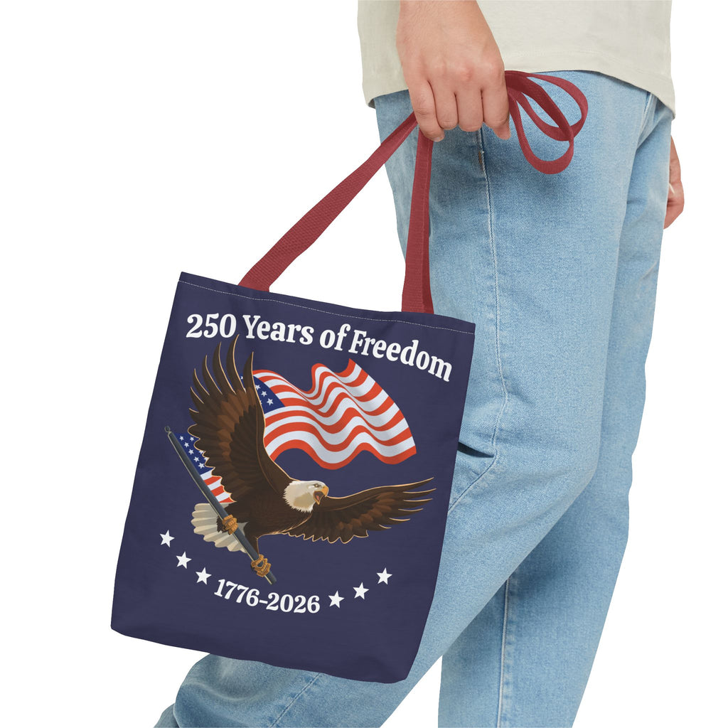 America 250th Anniversary Eagle | Blue Tote Bag