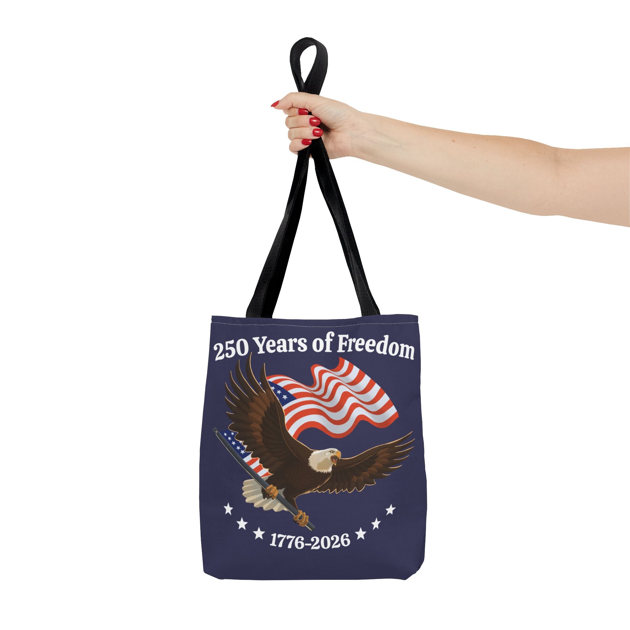 America 250th Anniversary Eagle | Blue Tote Bag