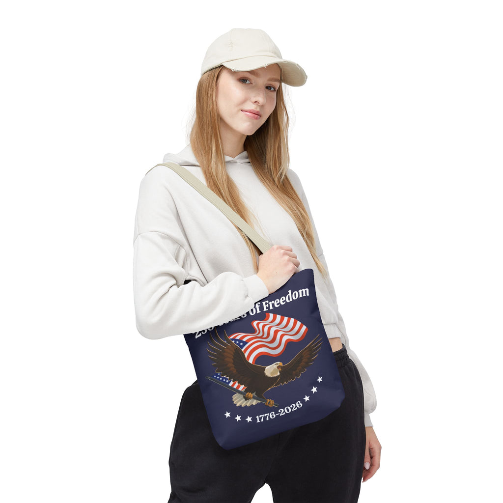 America 250th Anniversary Eagle | Blue Tote Bag