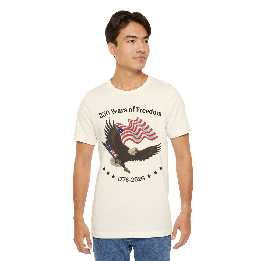 America 250th Anniversary Eagle | White Unisex T-Shirt