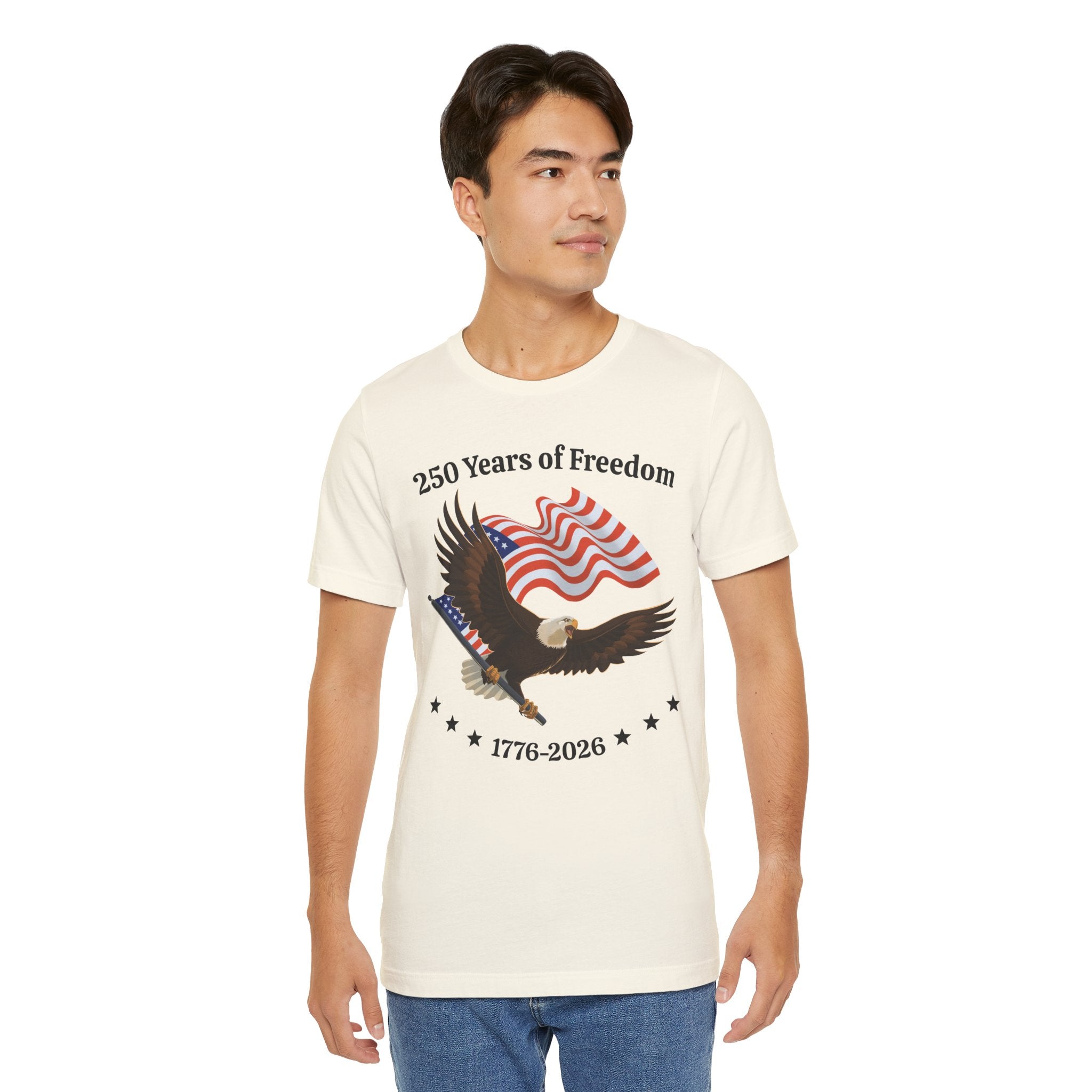 America 250th Anniversary Eagle | White Unisex T-Shirt