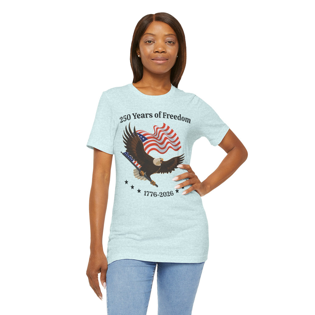 America 250th Anniversary Eagle | White Unisex T-Shirt