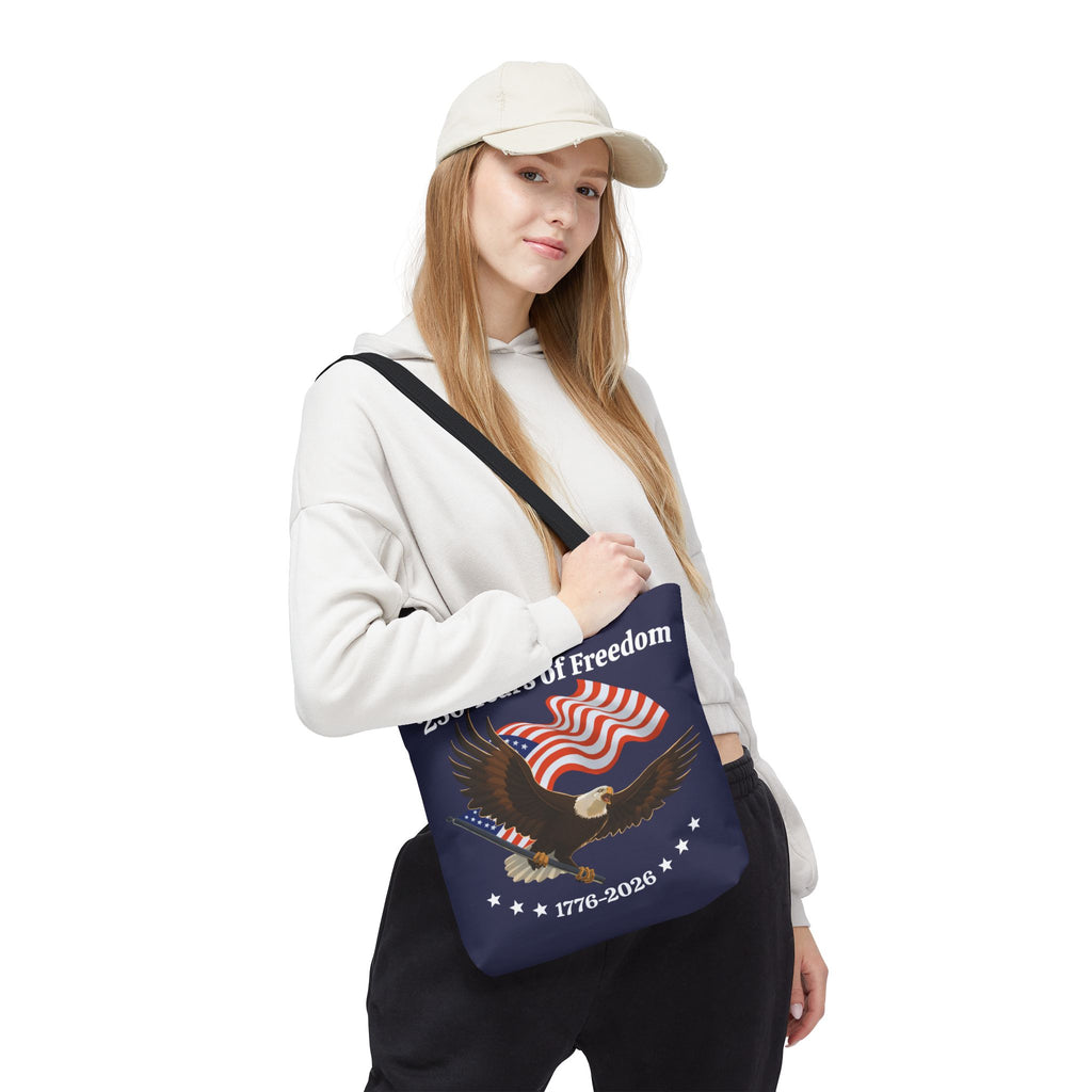 America 250th Anniversary Eagle | Blue Tote Bag