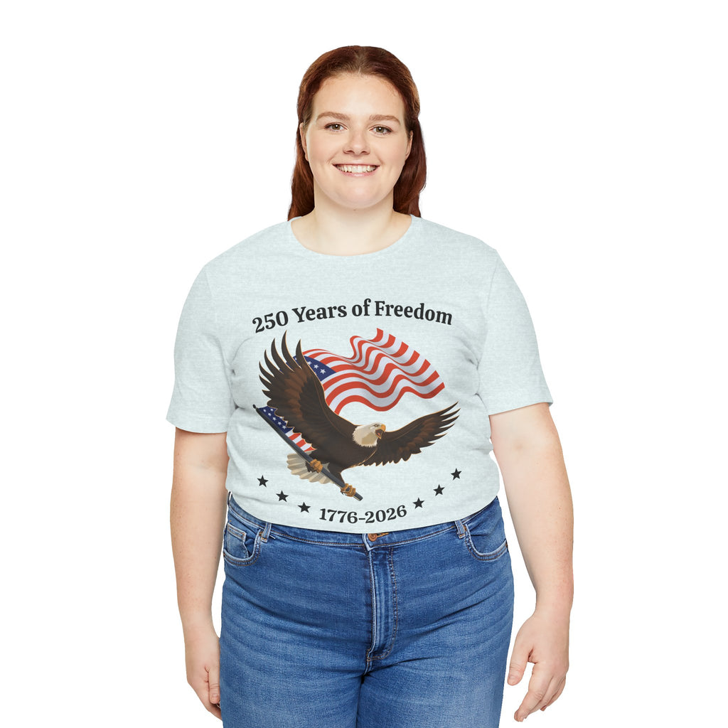 America 250th Anniversary Eagle | White Unisex T-Shirt