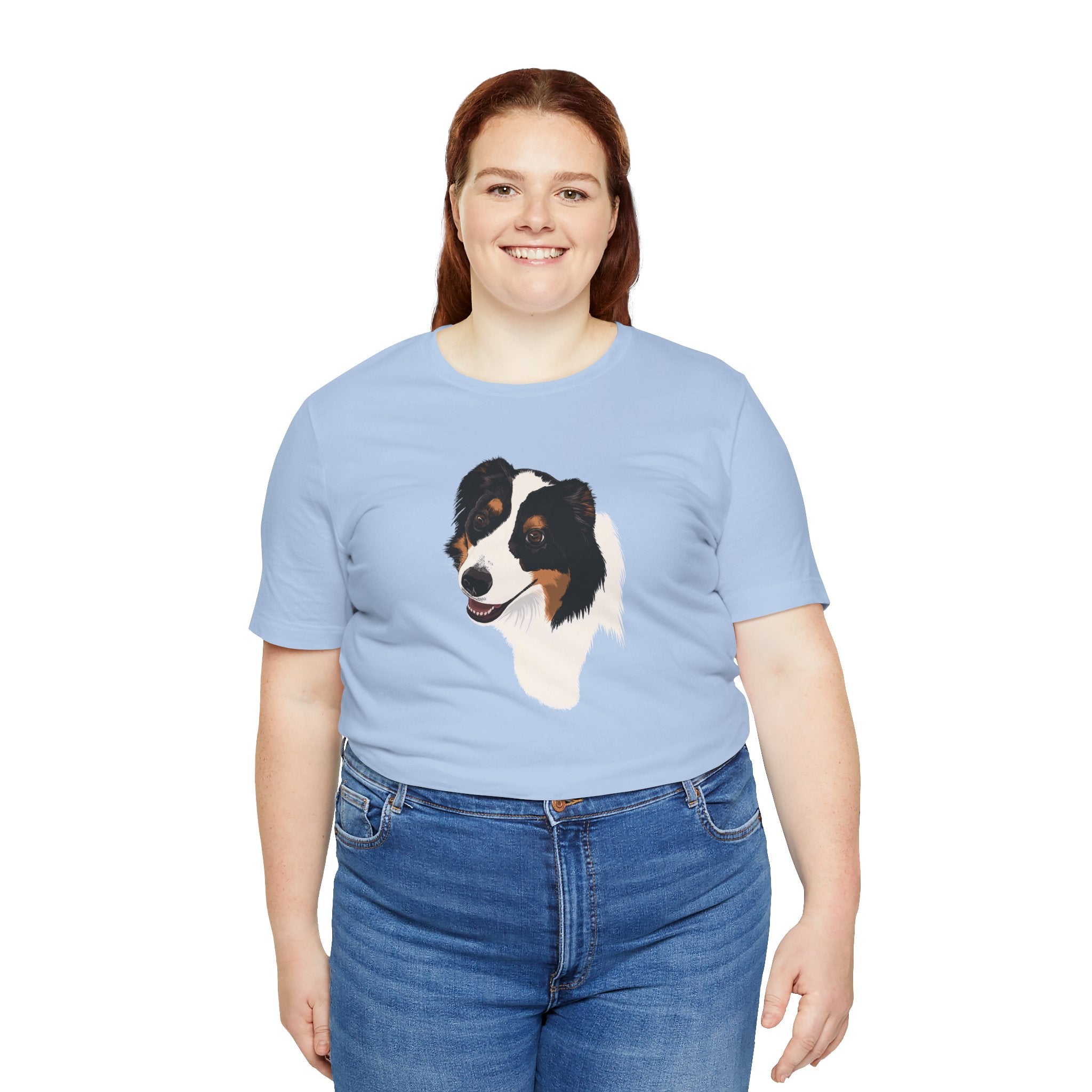Loyal Sheepdog Portrait | Unisex T-Shirt