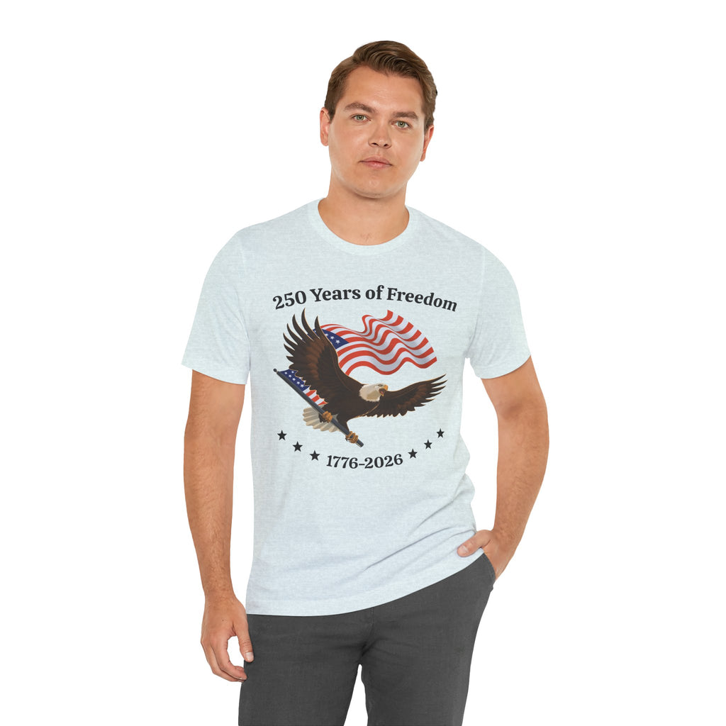 America 250th Anniversary Eagle | White Unisex T-Shirt