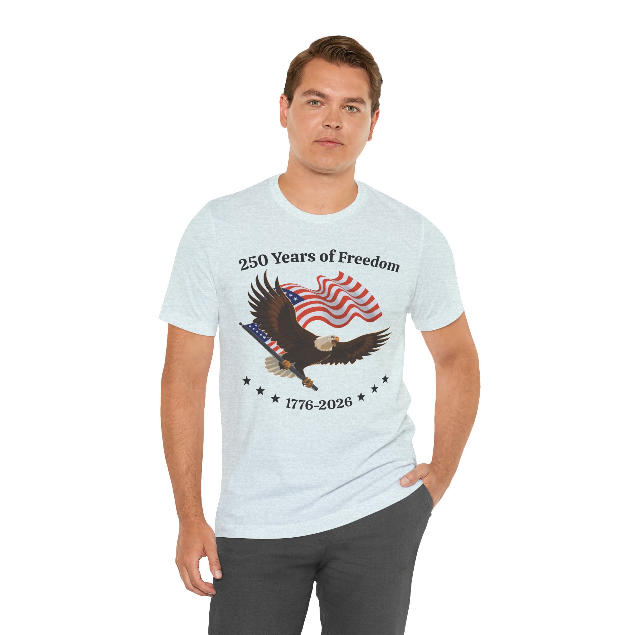 America 250th Anniversary Eagle | White Unisex T-Shirt