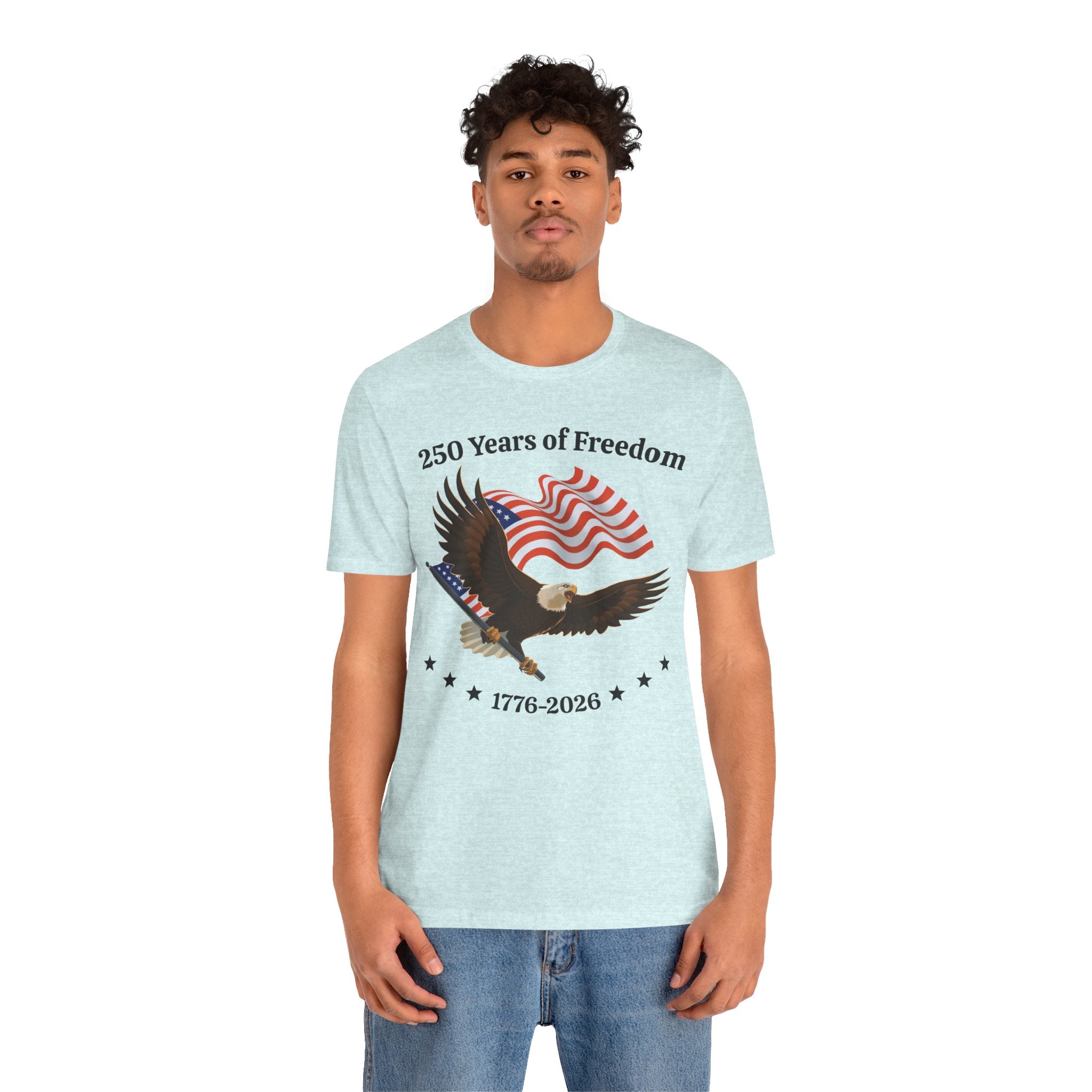 America 250th Anniversary Eagle | White Unisex T-Shirt