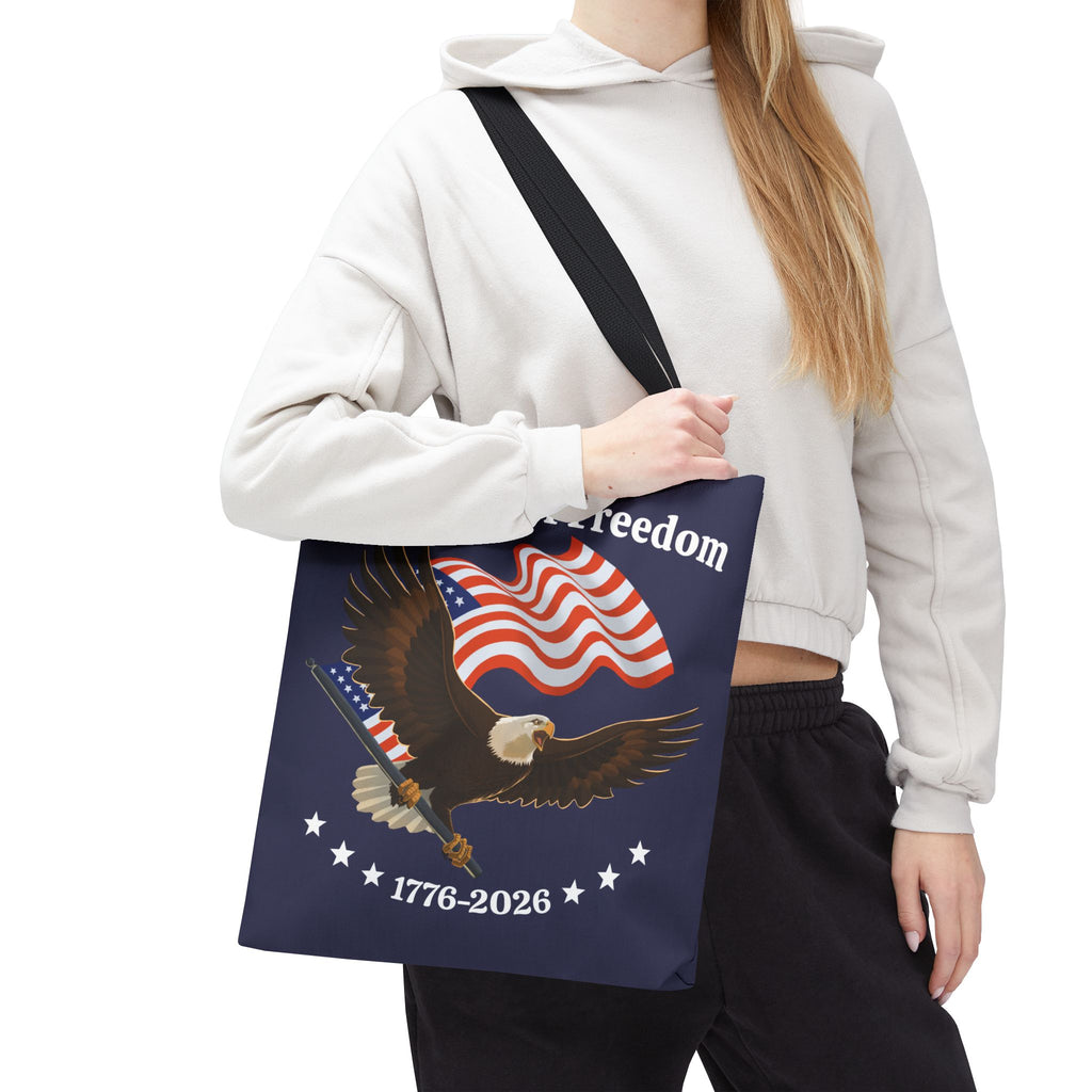 America 250th Anniversary Eagle | Blue Tote Bag