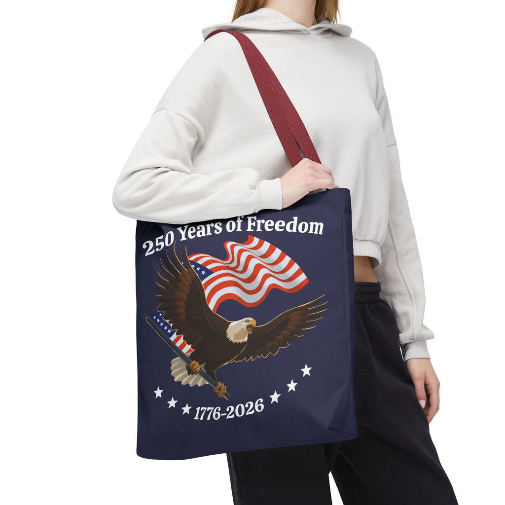 America 250th Anniversary Eagle | Blue Tote Bag