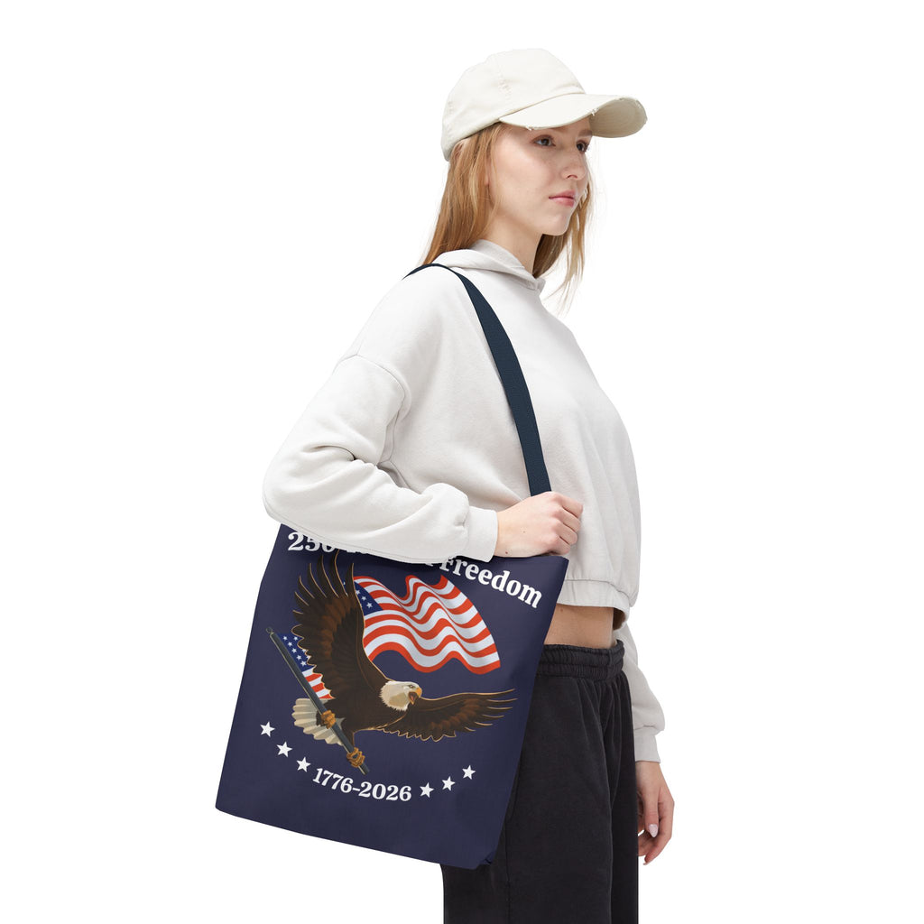 America 250th Anniversary Eagle | Blue Tote Bag