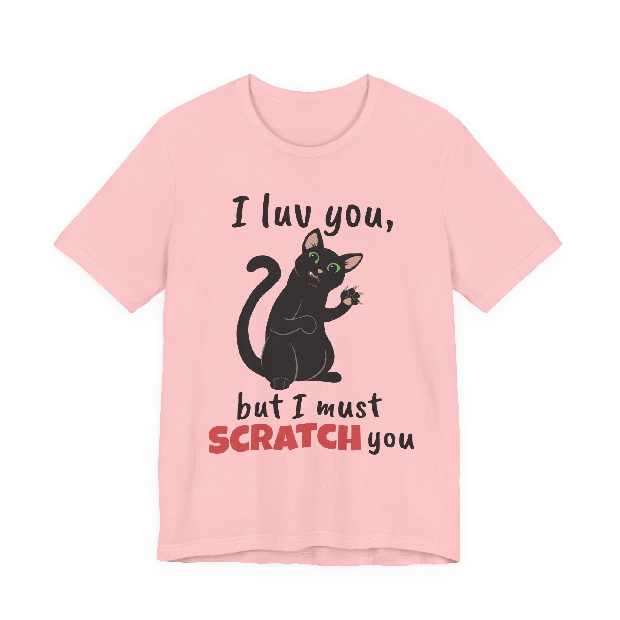 Cats Scratch | Funny Cat Graphic Tee | Unisex