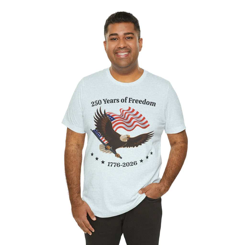 America 250th Anniversary Eagle | White Unisex T-Shirt