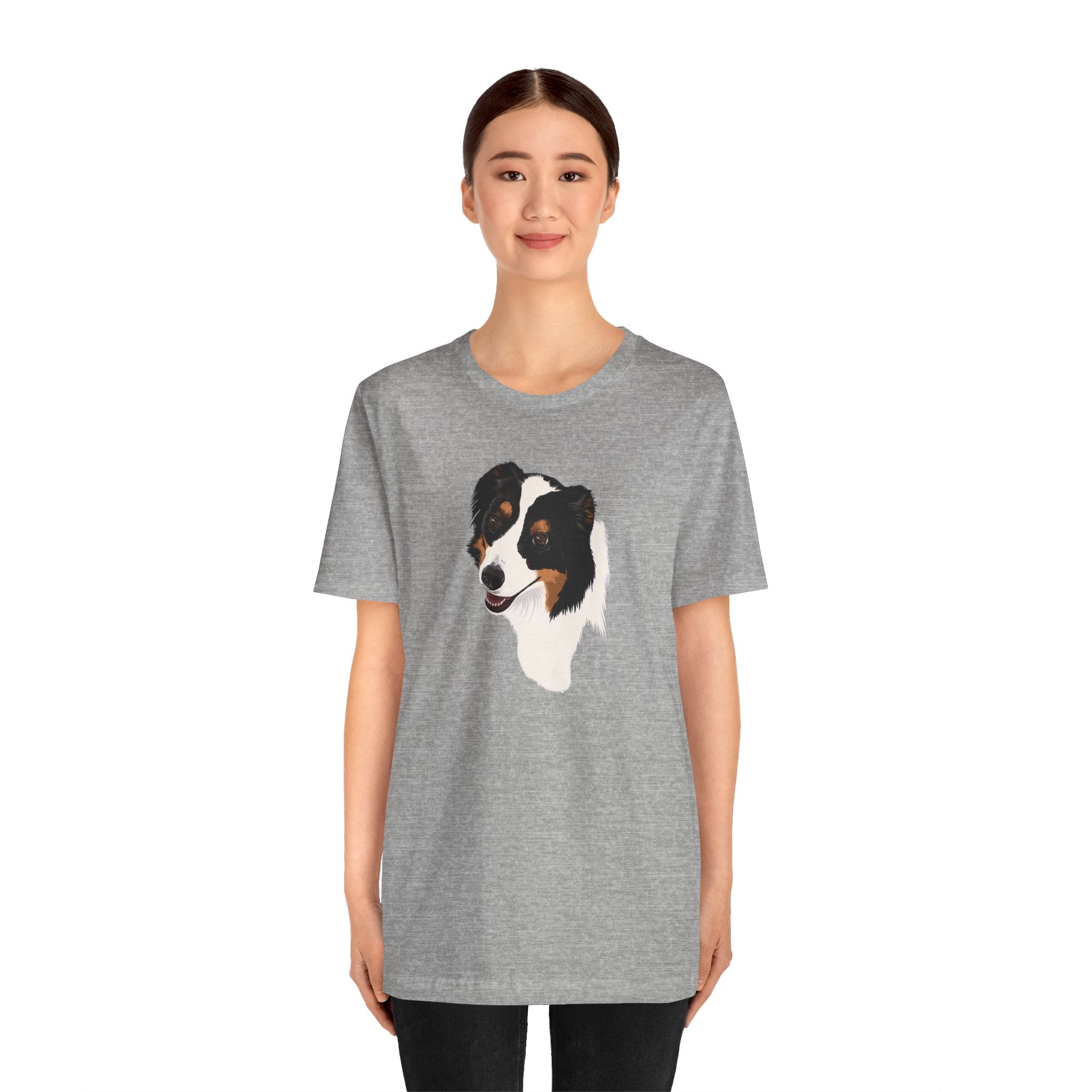 Loyal Sheepdog Portrait | Unisex T-Shirt
