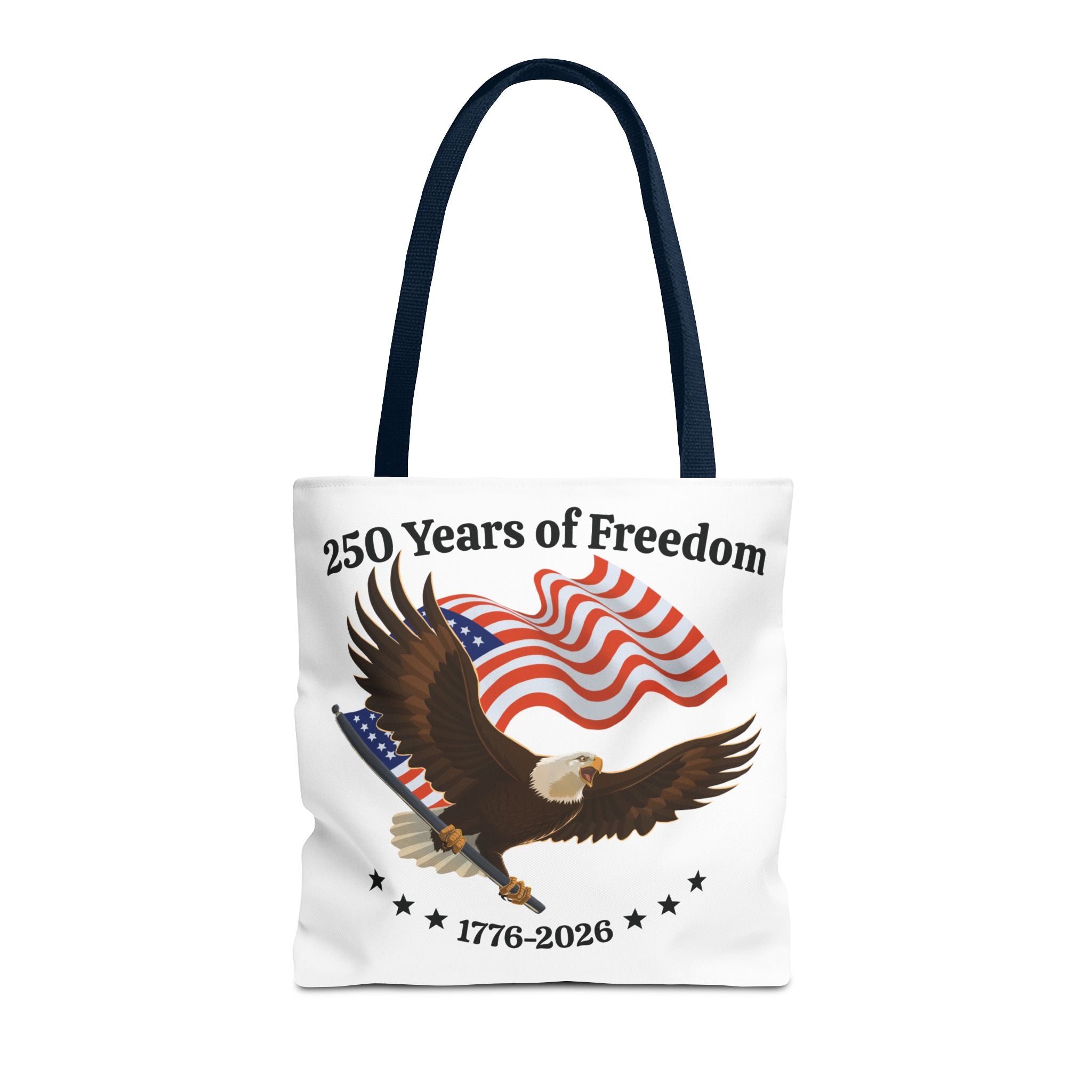 America 250th Anniversary Eagle | White Tote Bag