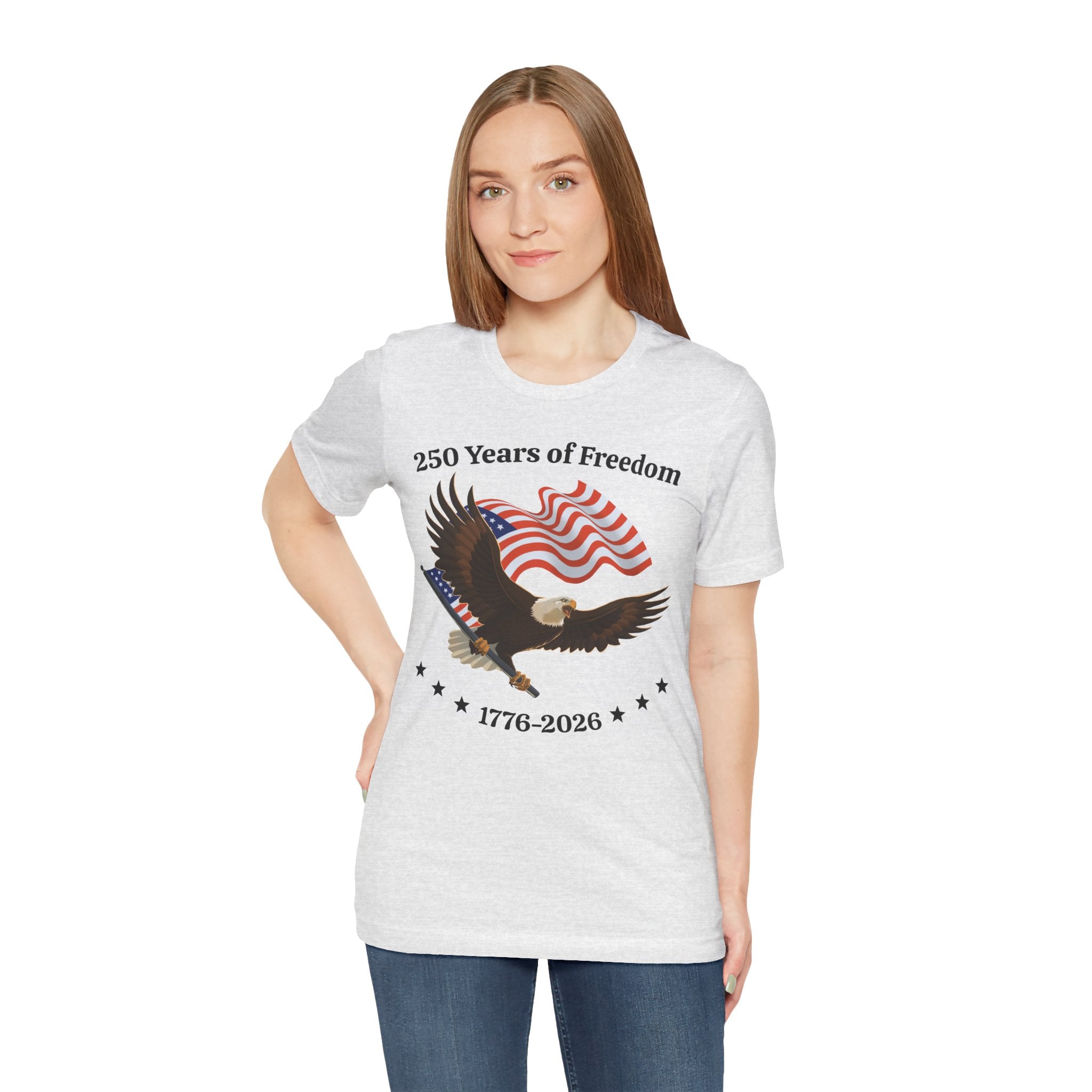 America 250th Anniversary Eagle | White Unisex T-Shirt